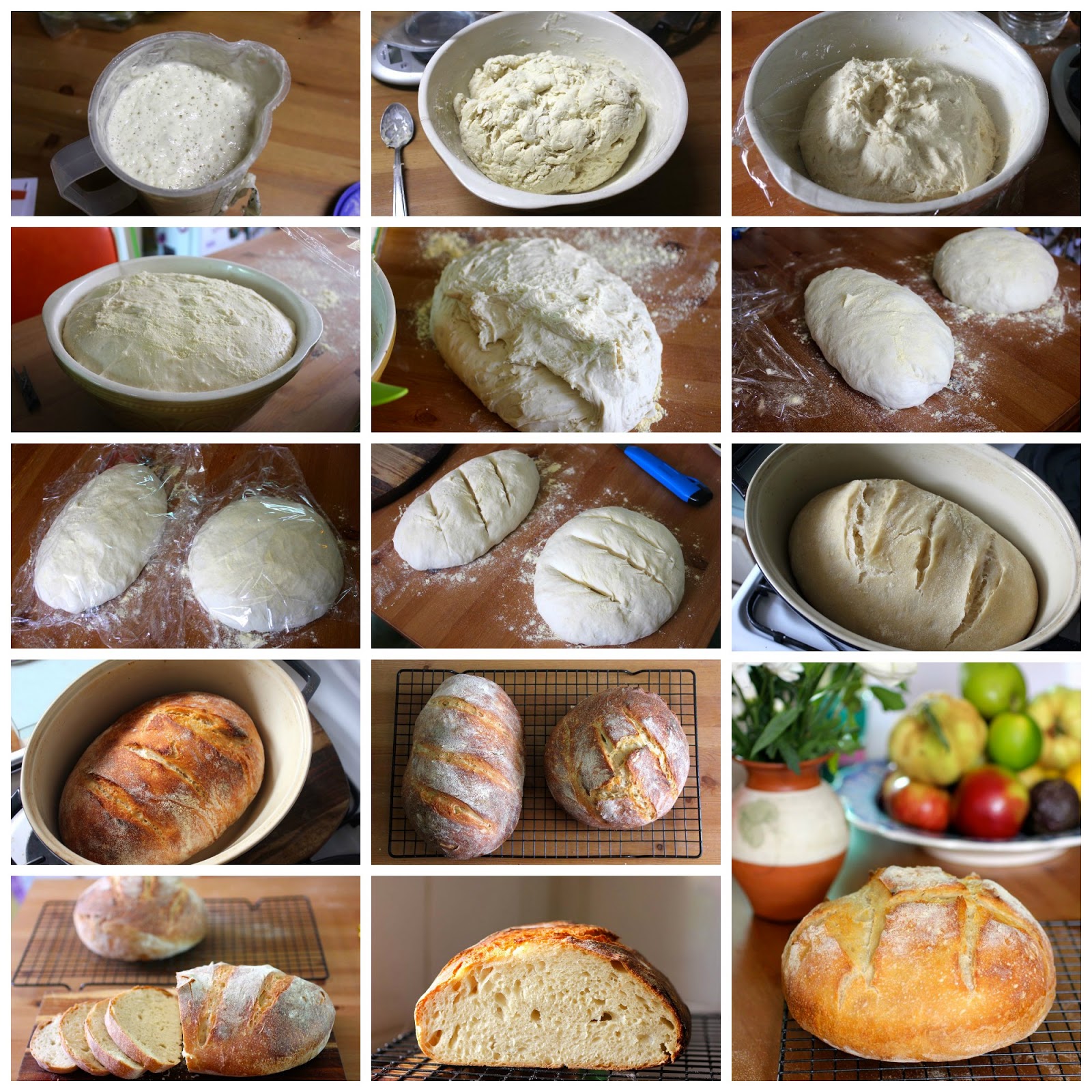 Kovászos kenyér házilag